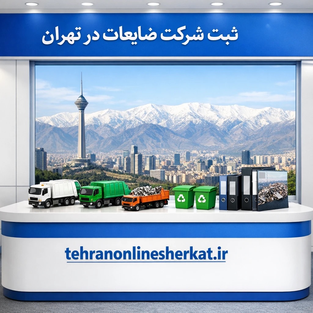 ثبت شرکت ضایعاتی در تهران