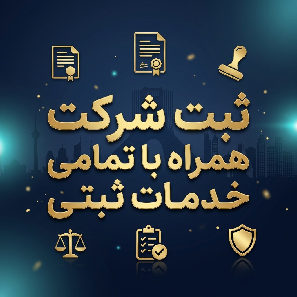 ثبت شرکت همراه با تمامی خدمات ثبتی